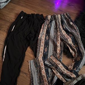 2 flowy pants